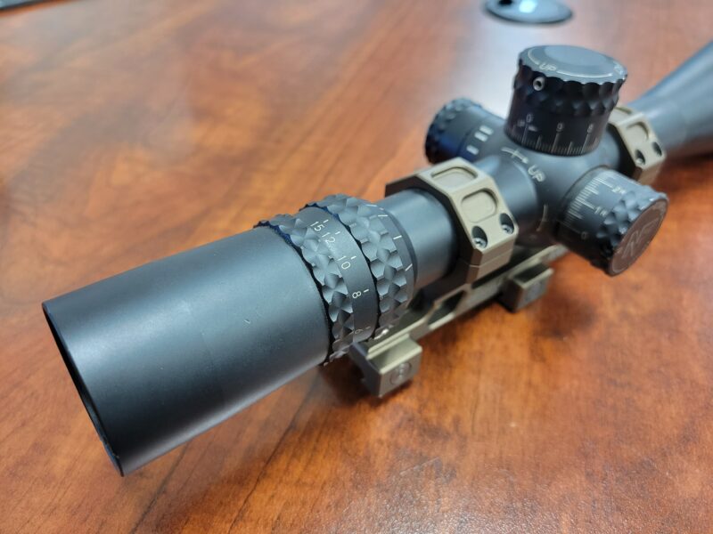 Nightforce NSX 3.5x15 mil reticle Second focal plane Geissele 0 moa super precision mount included