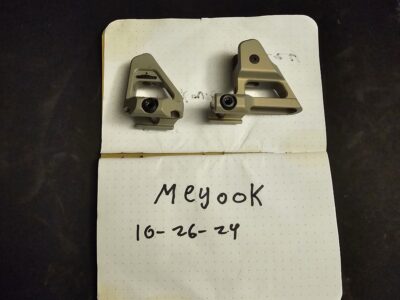 Scalarworks Peak anodized iron sights