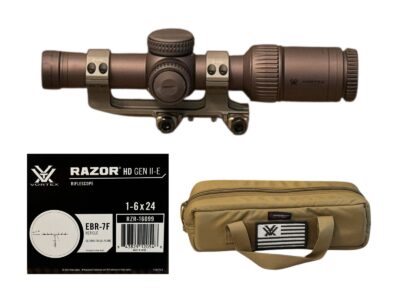 VORTEX RAZOR GEN 2 1-6x24 EBR-7F USASOC MIL CONTRACT OVERRUN