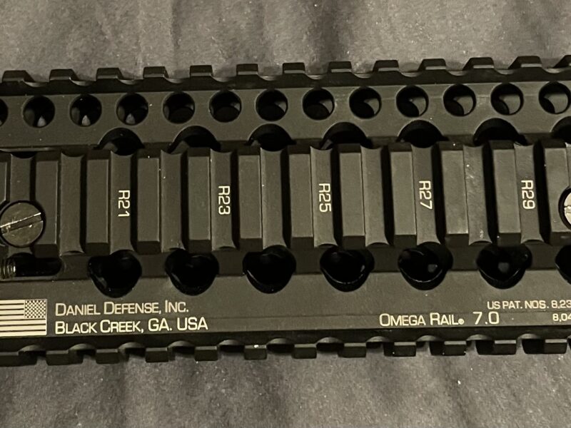 Daniel Defense Omega 7 quad rail