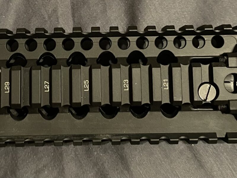 Daniel Defense Omega 7 quad rail