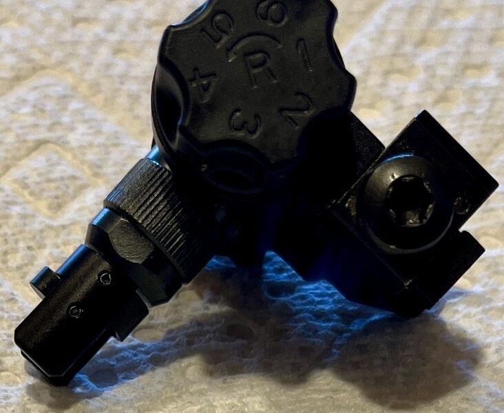 FNH SCAR Iron Rear Flip Up Sight