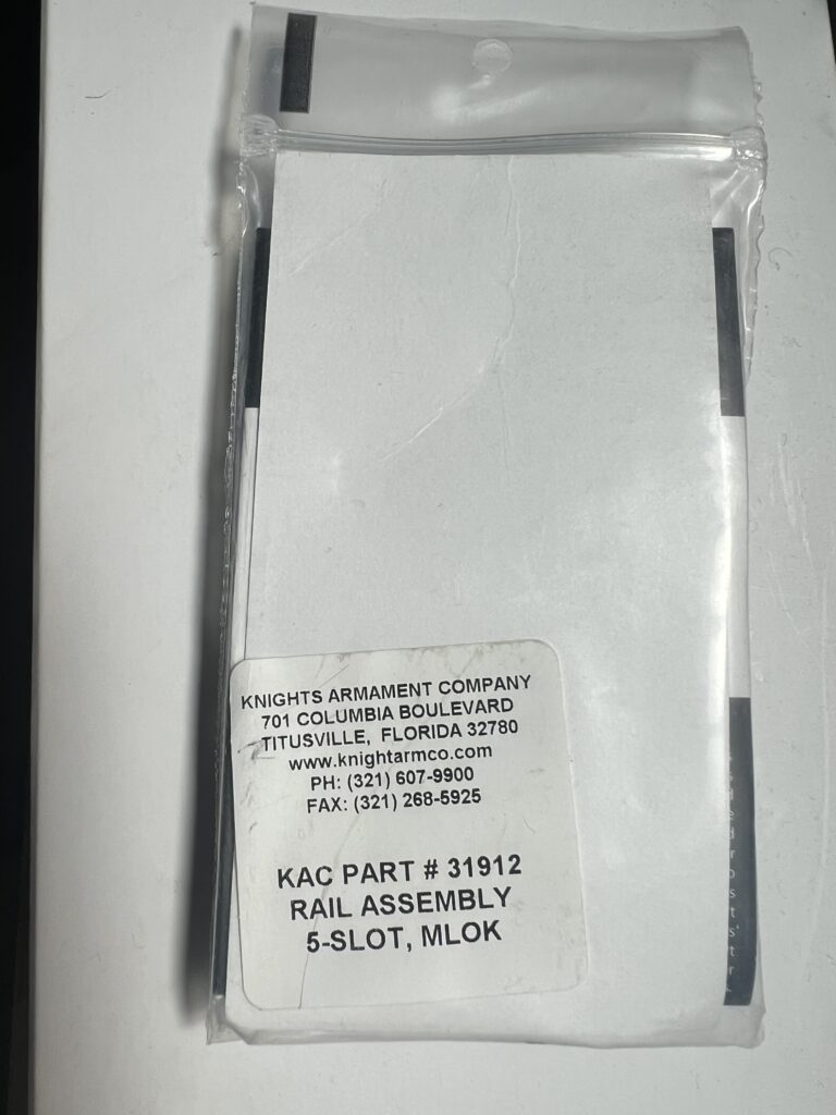 KAC Knight’s Armament 5-Slot M-LOK Rail Section
