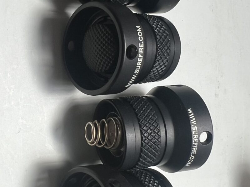 Surefire Z68 Click-Style Tailcap (Desert Tan & Black) — TAKE OFFS