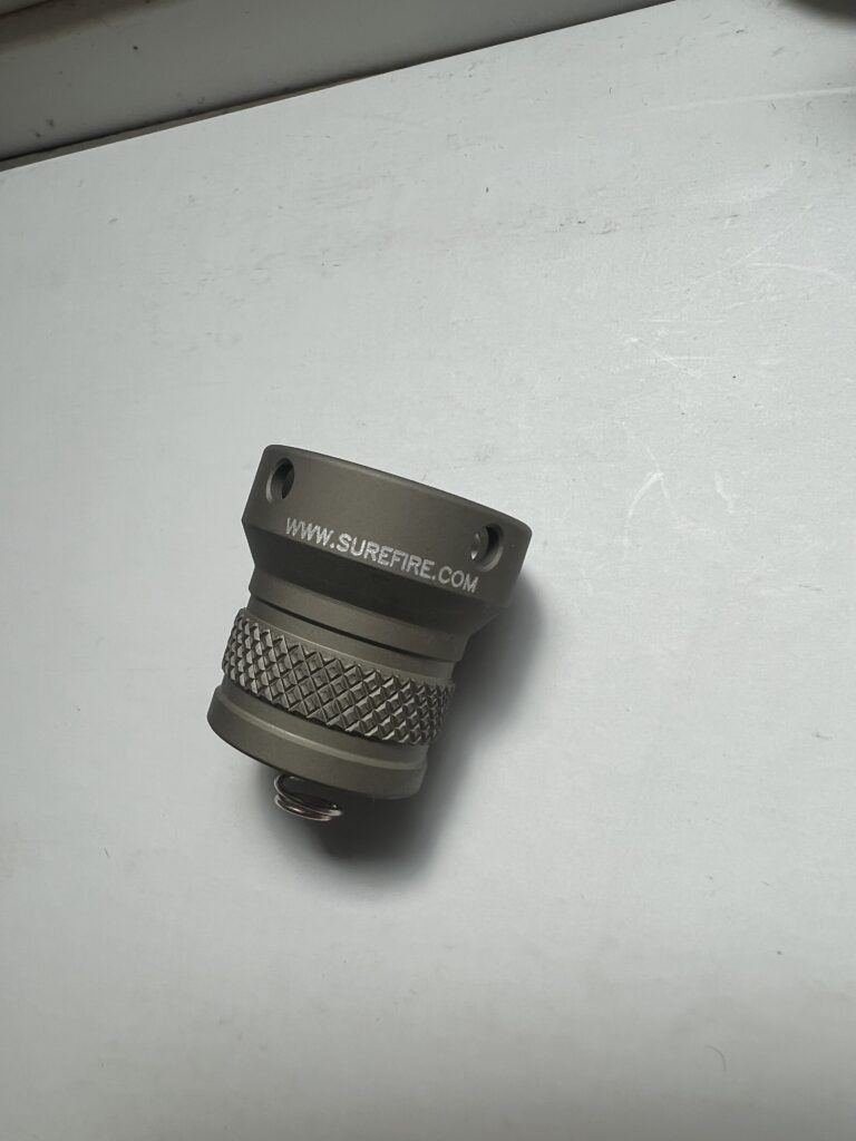 Surefire Z68 Click-Style Tailcap (Desert Tan & Black) — TAKE OFFS