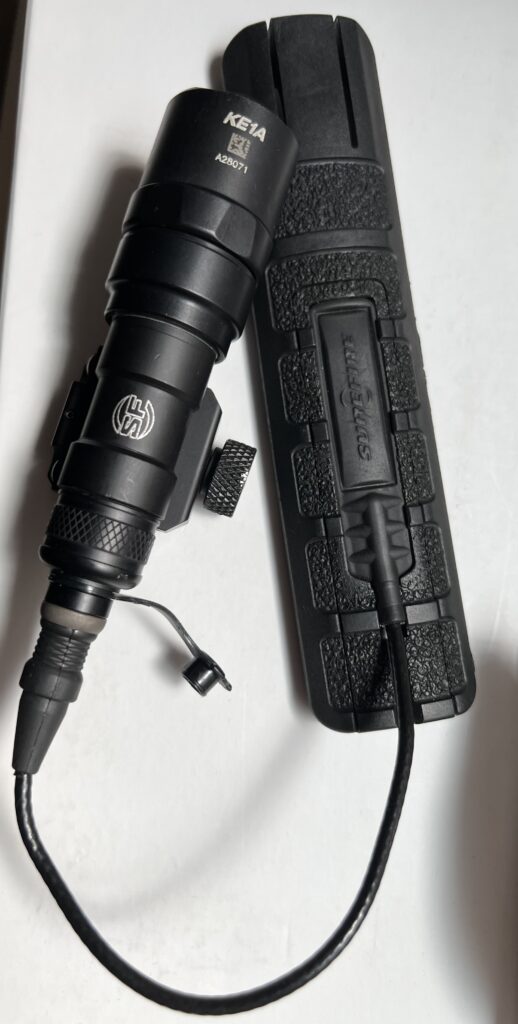 Surefire Mini Scout w/ UE07 Switch assembly & LMT Rail Panel Cover