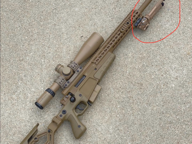 B&T Industries Atlas Bipod – BT46-LW17 (SOCOM PSR Weapon Systems) ***SOLD***