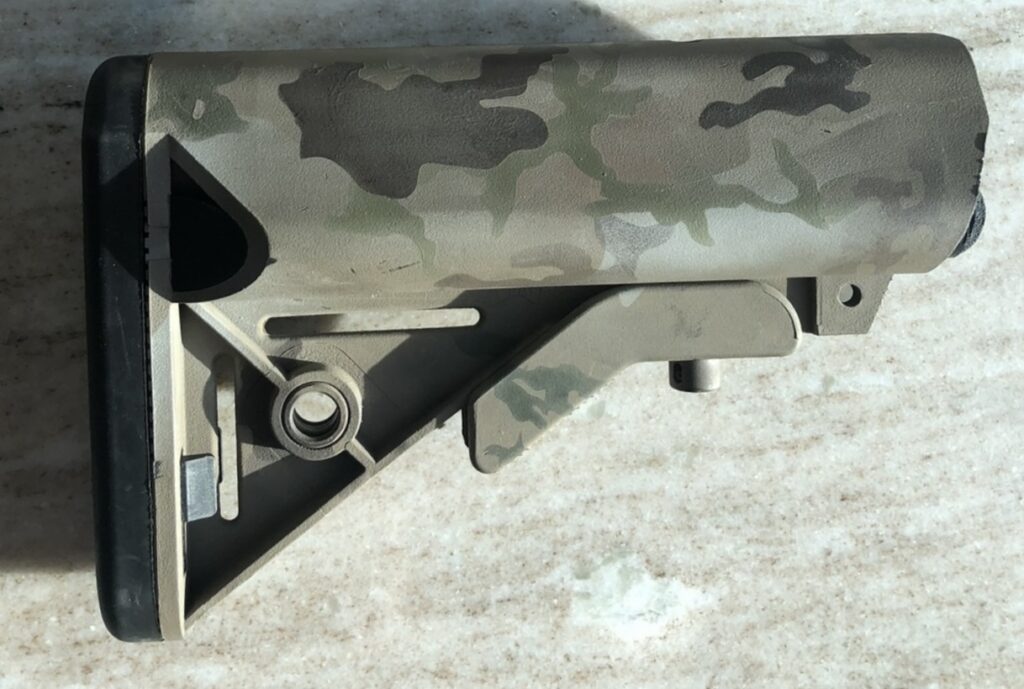 LMT SOPMOD Stock & Magpul K2 Pistol Grip Cerakoted Combo
