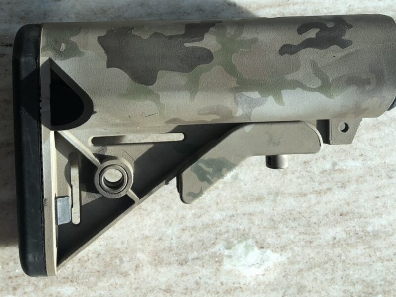 LMT SOPMOD Stock & Magpul K2 Pistol Grip Cerakoted Combo