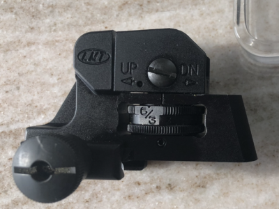 LMT L8A Adjustable Rear Sight — TAKE OFF ***SOLD***