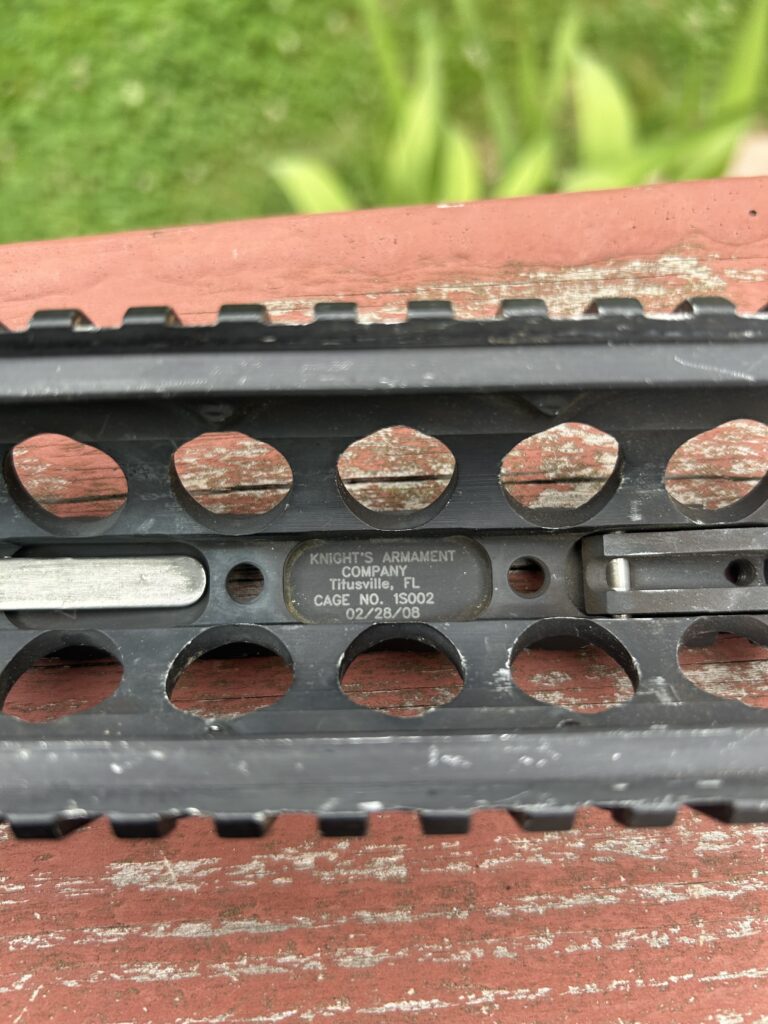 Army Surplus Kac m4 rails