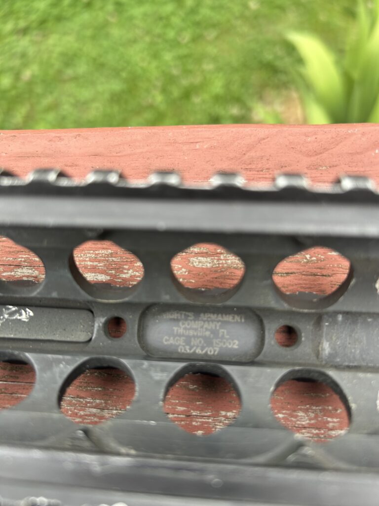 Army Surplus Kac m4 rails