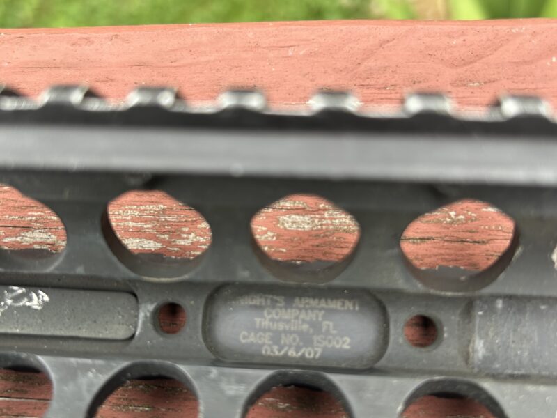 Army Surplus Kac m4 rails