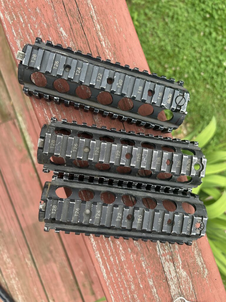Army Surplus Kac m4 rails