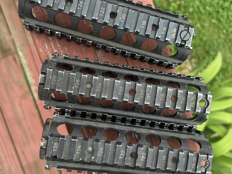 Army Surplus Kac m4 rails