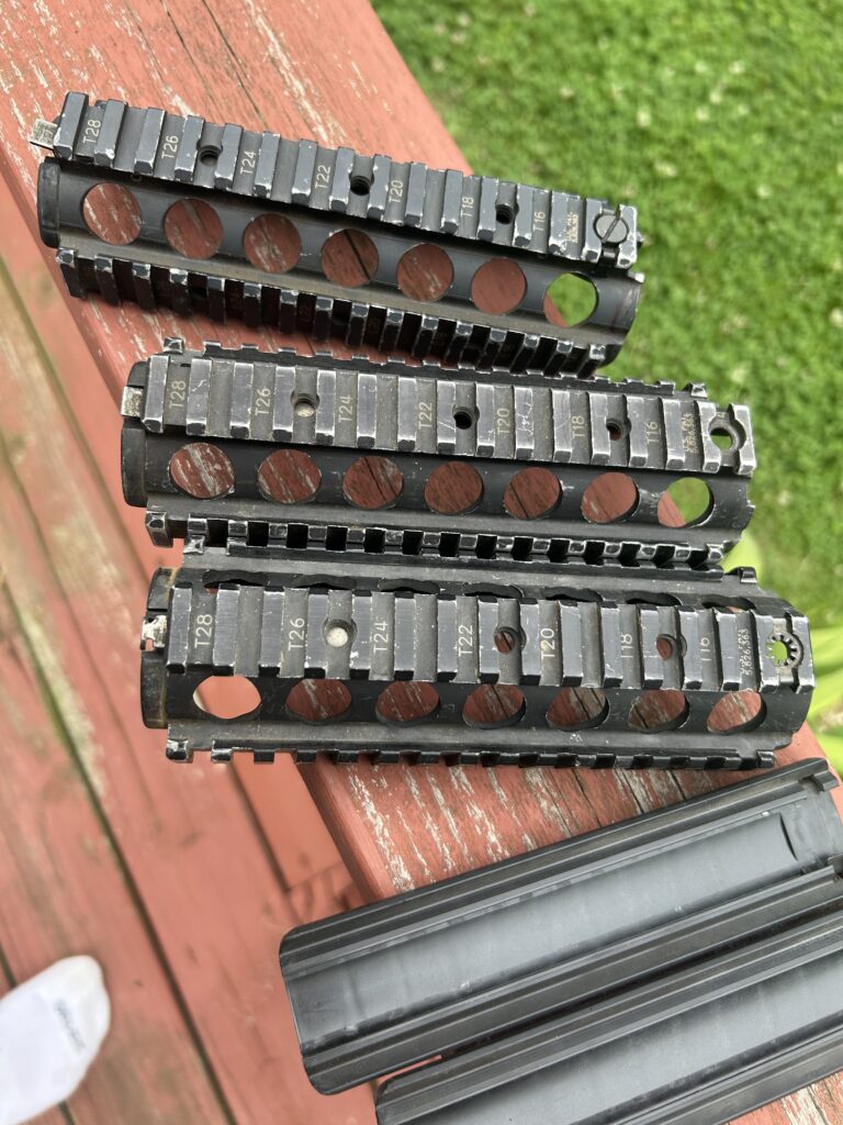 Army Surplus Kac m4 rails