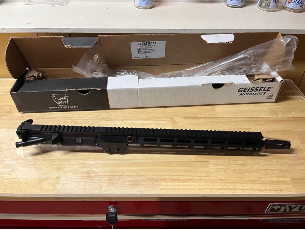 Geissele Super Duty upper, 16" barrel