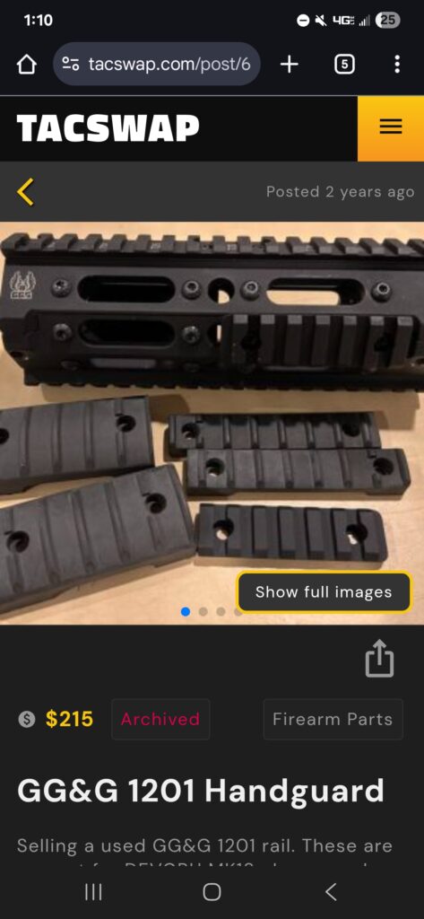 Want to buy gg&g 1201