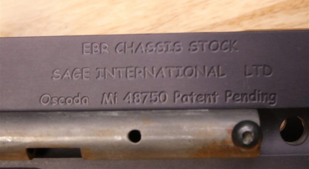 WTB: Sage International Gen 2 EBR Chassis