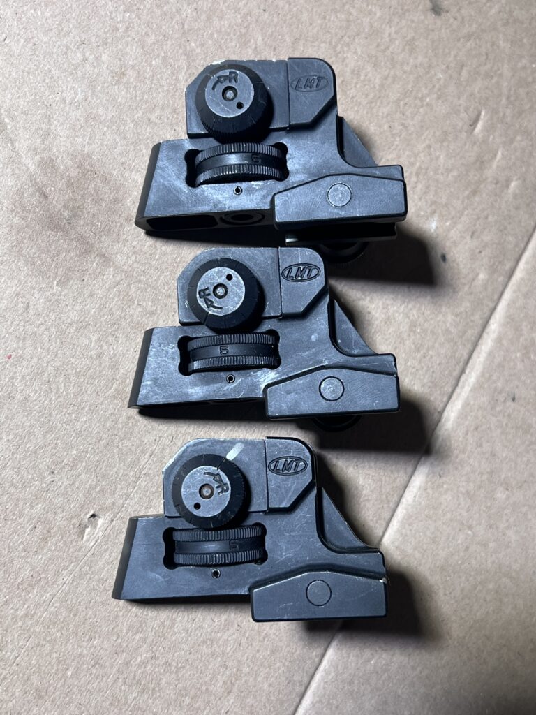 LMT Tactical Adjustable Rear Sight (L8A)