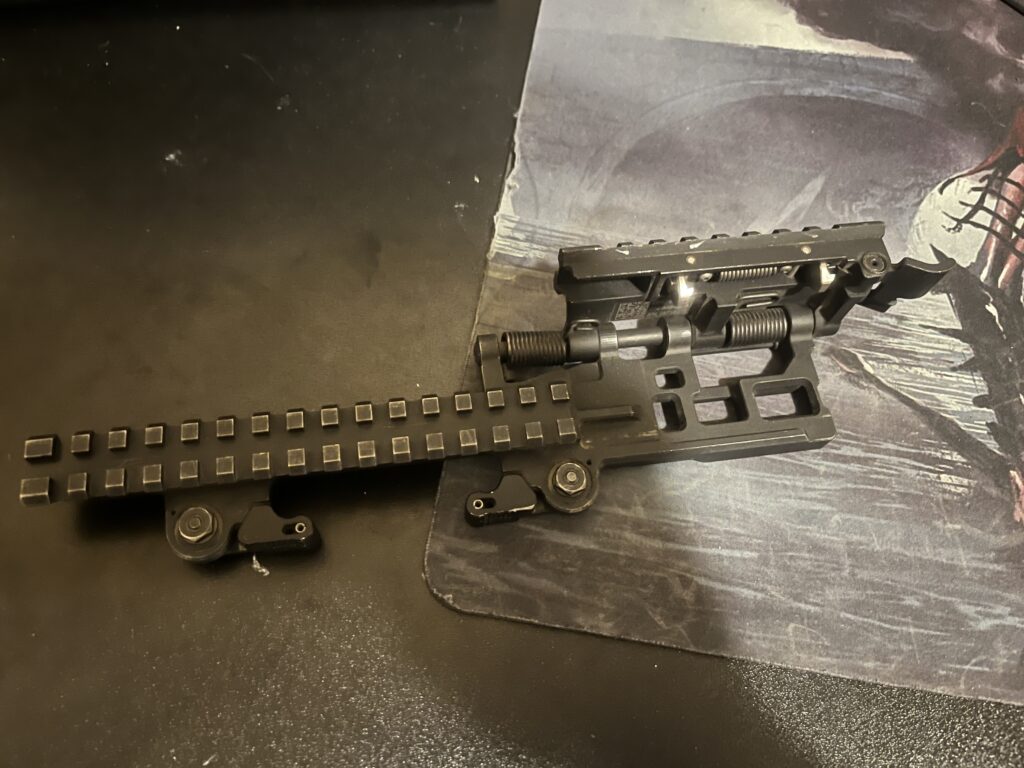 L3/Larue Articulating Rail System (ARS) for m240