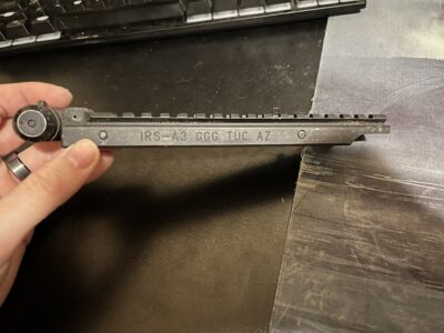 MARSOC/MCCDC takeoffs: GG&G IRS-A3 rails