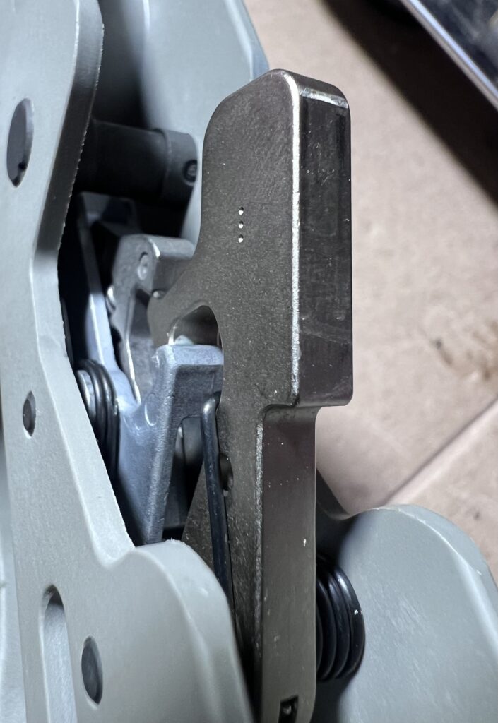 KAC-Knight’s Armament Match 2-Stage Trigger in a LaRue Tactical Trigger Action Chassis (LT-TAC)
