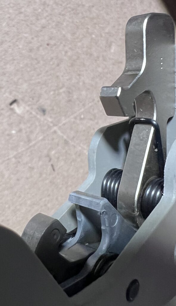 KAC-Knight’s Armament Match 2-Stage Trigger in a LaRue Tactical Trigger Action Chassis (LT-TAC)