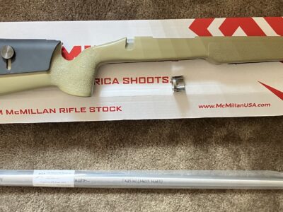 McMillan MK13 Mod0 Stock Lilja MK13 Mod0 Barrel and Recoil Lug