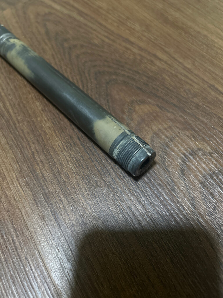 Real (messed up) m110 barrel and gas block READ DESCRIPTION